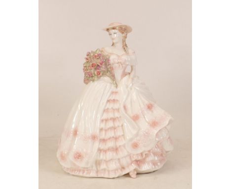 Coalport Compton &amp; Woodhouse lady figure Rose 