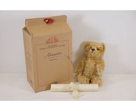 Steiff Alexandra Blond Limited Edition Teddy Bear number 70 out of 1500 PiecesA Steiff Alexandra Teddy Bear, crafted exclusiv