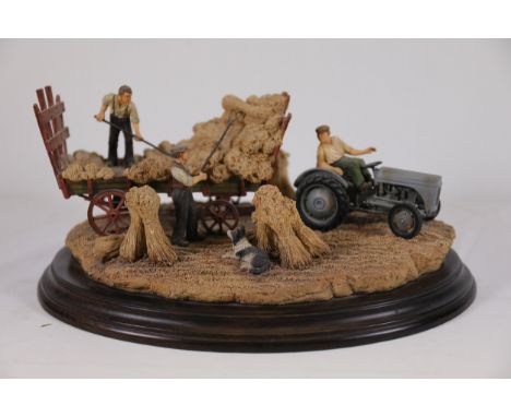 Country Artists Limited Edition "The Harvesters"  A finely crafted limited-edition ornament by Country Artists titled "The Ha
