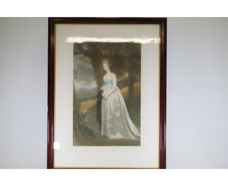 Framed Late 18th-Century Engraving by S.W. Fores  A framed hand-coloured engraving published by S.W. Fores on 12th February 1