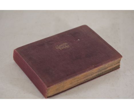 Vintage Cigarette Card Album and Cards#### 1. Vintage Cigarette Card Album  A burgundy cloth-covered cigarette card album, ti