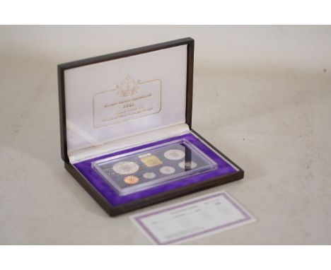 1986 Negara Brunei Darussalam Proof Coin Set  A **1986 commemorative proof coin set** issued by **Negara Brunei Darussalam** 