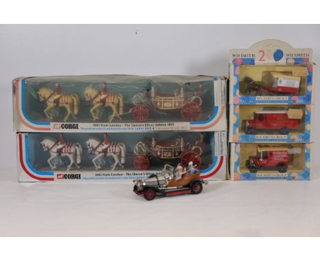 Corgi Chitty Chitty Bang Bang and Assorted Die-Cast ModelsThis collection features a Corgi Chitty Chitty Bang Bang model, ren