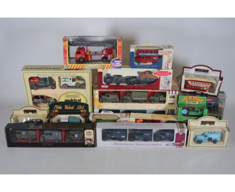 Collection of Boxed Die-Cast Models  This diverse collection includes notable die-cast models, featuring brands such as Match