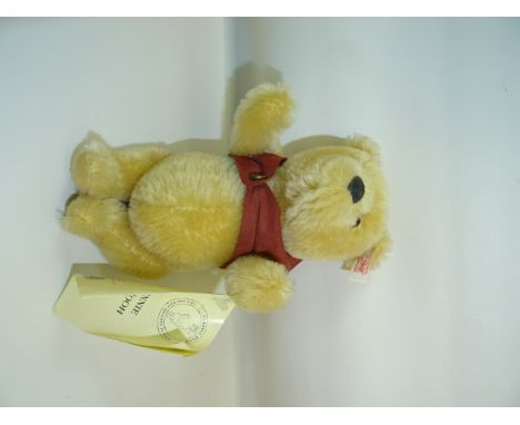 A small modern Steiff Winnie The Pooh limited edition Bear, No.12202.  6" (15cms) high. 