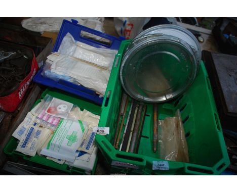 First Aid Kits etc.
