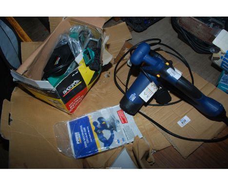 A Rotary circular saw and a Power planer.