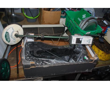 A Viking Metal Detector, rug runner and car jack etc.
