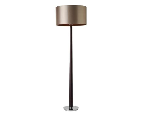 { Option of lots:  454, 455 } Layton Floor Lamp A Stunning And Contemporary Floor Lamp With A Modern Silk Effect Shade W440 x