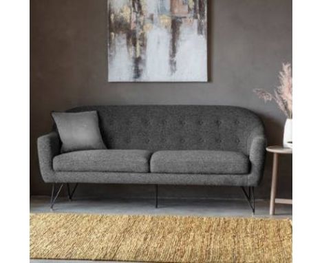 Volda Sofa Space Grey The Volda Sofa Is A Stylish Retro Inspired Sofa New To This Season The Volda Sofa Has A Speckled Grey F