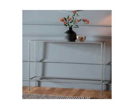 Rothbury Console Silver The Rothbury Console Table In Silver Is An Elegant Yet Sophisticated Addition To Your Home Interior I