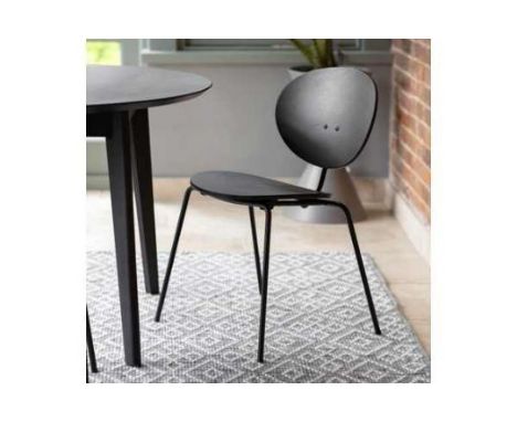 Sidcup Dining Chair Black The Sidcup Natural Dining Chair Offers A Modern Design The Sidcup Dining Chair Is Not Only Differen