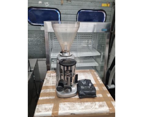Mazzer Super Jolly Timer Coffee Grinder 350W, Micrometrical Grind. 1400rpm