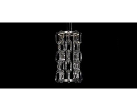 Crystal Chain Pendant Natural (UK) Visually Strong Yet Delicate, This Contemporary Statement Pendant Is Fashioned From A Seri
