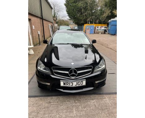 MERCEDES-BENZ &nbsp;63 Petrol Black Coupe Engine 6208cc first registered May 2013 one owner from new 1 years MOT and TAX comp