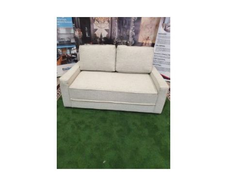 Kingswood Sofa Bed  Beautifully Upholstered In Light-Grey Upholstery Space-Saving Design, Both A Sofa And A Occasional Bed Wh