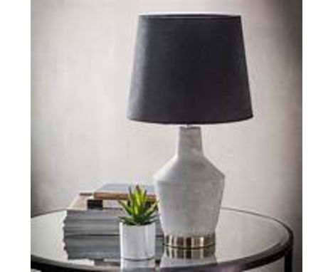 Betong Table Lamp Stylish Lamp With A Marble Finish On A Marble Bottom, This Betong Table Lamp Is A Great Addition For Anyone