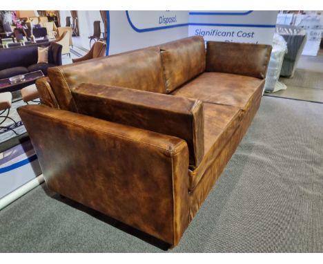 Colorado Leather Sofa In Antique Whisky Top Grain Leather  Packed With Personality Best Describes The Colorado Sofa Fine Line