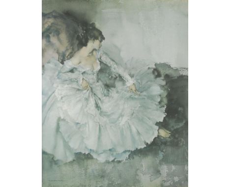 Sir William Russell Flint R.A., P.R.W.S. (British, 1880-1969), after, Cecilia, lithograph, 5cm x 44cm 
