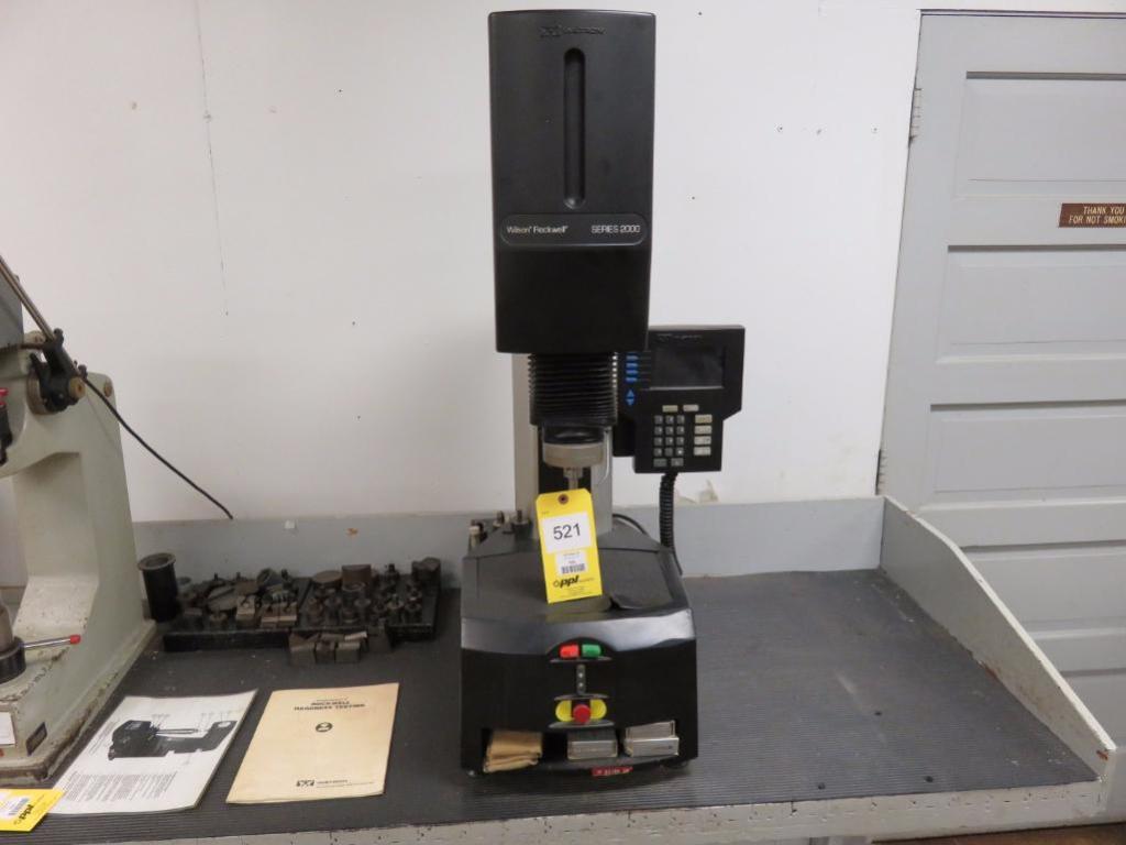Wilson Instron Rockwell Digital Hardness Tester Series 2000 Model 2001T