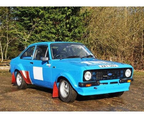 Registration : XAT 50S Chassis Number : GCATTC041421 Estimate : £24,000 - £28,000 The squarer-styled Escort Mk. II appeared i