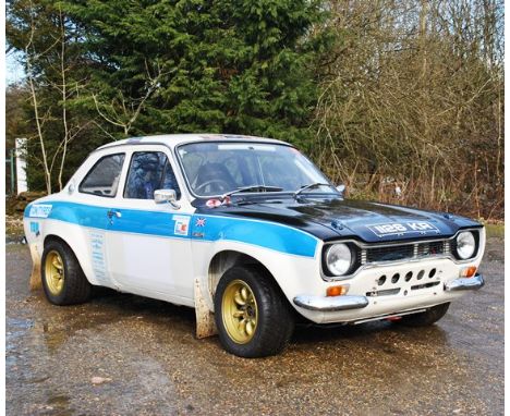 Registration : 112 6KR Chassis Number : BB42JR07127 Estimate : £18,000 - £22,000 The Ford Escort was introduced in the United