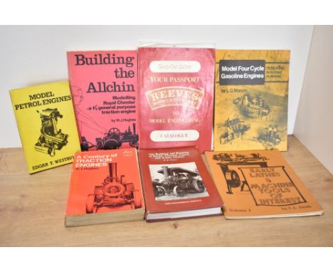A selection of volumes model engineering, traction engines, and lathes and machine tools