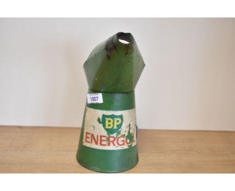 A BP Energol oil can