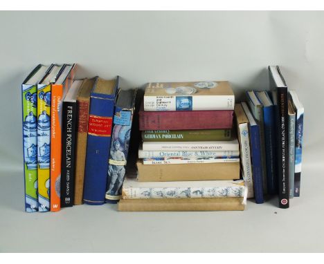 THE JEAN AND CHARLES BAWDEN REFERENCE COLLECTION A collection of European pottery and porcelain related reference books, incl