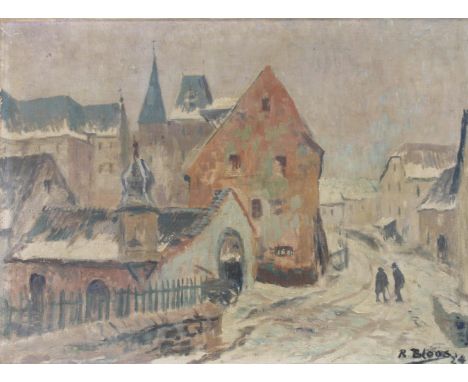   Bloos, Richard (1878 Brühl - 1957 Düsseldorf, Schüler der KA Düsseldorf, durch einen Parisaufenthalt nachhaltig geprägt vom