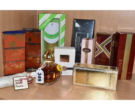A GROUP OF YSL, JEAN PATOU AND OTHER ASSORTED PERFUMES, comprising a 50ml bottle of unused 'Sublime' eau de parfum by jean Pa