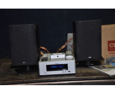AN ARCAM SOLO MINI HI FI with remote (PAT pass and working but CD doesn't read or eject CDs), an Arcam iPod dock (no power su