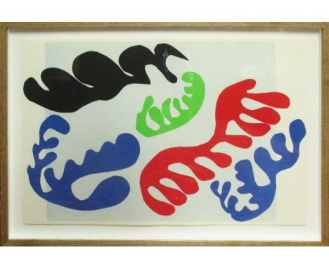 HENRI MATISSE 'The lagoon', 1947, lithograph from the jazz suite edition of 1500, published by Teriade Paris, 39cm x 59cm, fr