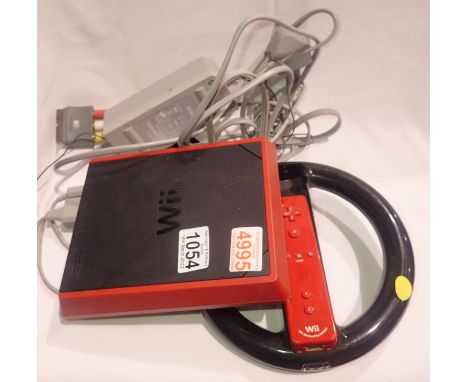 Wii console hand controller, power leads etc. P&P Group 3 (£25+VAT for the first lot and £5+VAT for subsequent lots)Condition