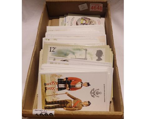 Military postcards, PDQ cards and first day covers. P&amp;P Group 1 (£14+VAT for the first lot and £1+VAT for subsequent lots