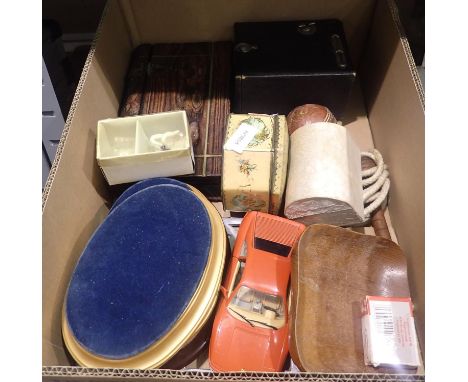 Mixed items including an Ensign box camera. Not available for in-house P&amp;P, contact Paul O'Hea at Mailboxes on 01925 6591