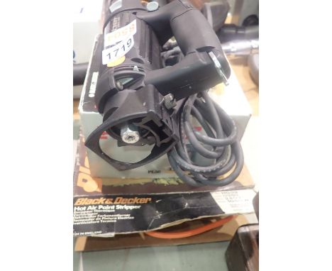 Spiral saw, paint stripper and palm sander. Not available for in-house P&amp;P, contact Paul O'Hea at Mailboxes on 01925 6591