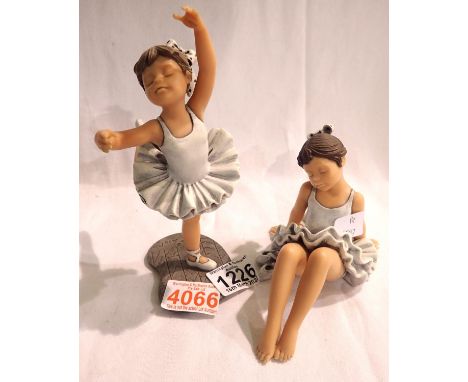 Two Nadar limited edition ballerina figurines, each H: 19 cm. P&amp;P Group 3 (£25+VAT for the first lot and £5+VAT for subse