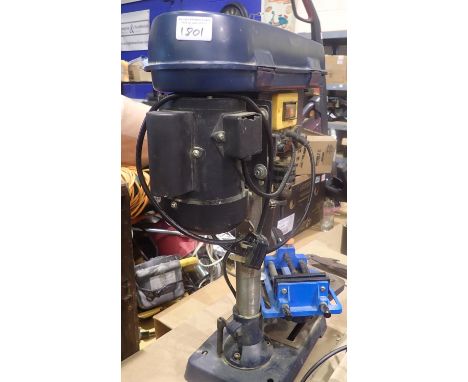 Titan nine speed bench pillar drill. Not available for in-house P&P, contact Paul O'Hea at Mailboxes on 01925 659133Condition