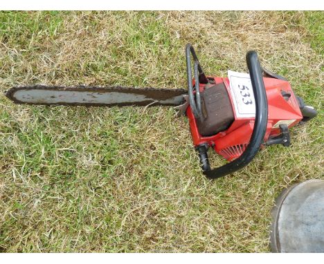 Topso chainsaw, good compression, 15'' cutter bar and chain brake.