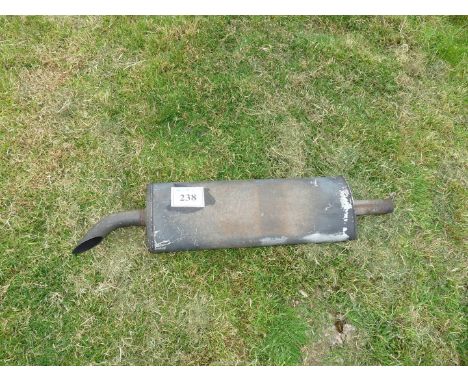 Tractor exhaust pipe.
