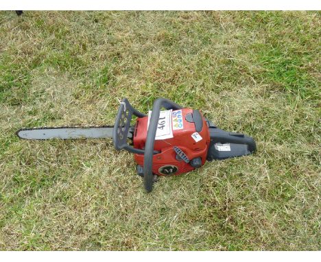 Chainsaw with 15'' cutter bar.