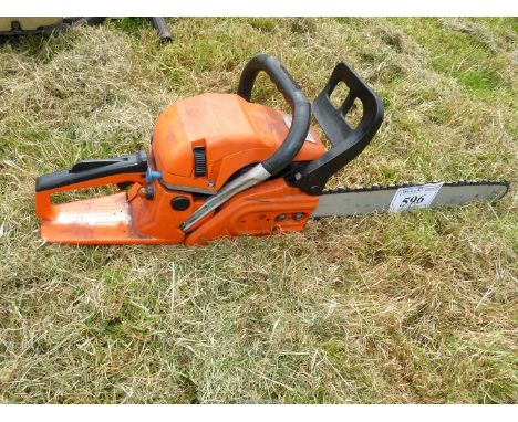 Timberpro petrol Chainsaw CS 6150, 18" cutter bar, with chain brake, good compression.
