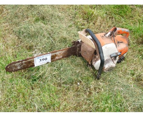 Stihl chainsaw (no chain brake), good compression.