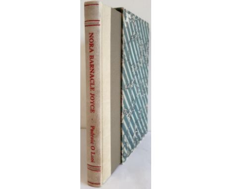 Nora Barnacle Joyce, A portrait, Padraic O Laoi,1982 Kennys Galway, HB, Appears to be special Edition, in slipcase 