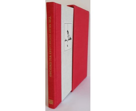 The Night before Larry was Stretched, includes original signed etching 152/500, Hector McDonnell,1984, Blackstaff Press,HB Li