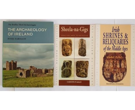 Peter Harbison. The Architecture of Ireland. 1971. 1st. Quarto. Illustrated and E.P. Kelly Sheela-na-Gigs. 1996 Illustrated a