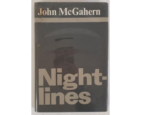 John Mc Gahern: Nightlines: Faber &amp; Faber: 1970 First Edition, First Printing in Very Good condition. The author’s first 