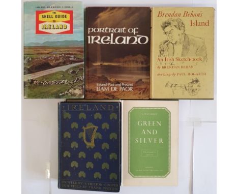 Ireland Painted by Heaton Cooper described by Mathew. London, Black. 1906. Colour plates in original cloth; Green and Silver 