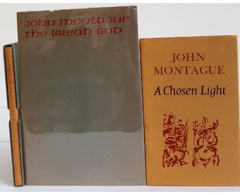 John Montague: A Slow Dance, 1975, Dolmen Press, HB, In Slipcase, Limited Ed no.50 of 150, SIGNED; A chosen Light, (with LeBr